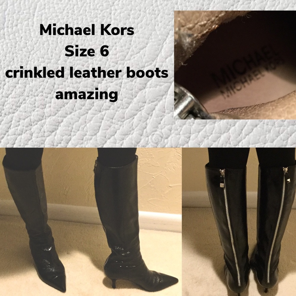 Michael Kors knee-length boots